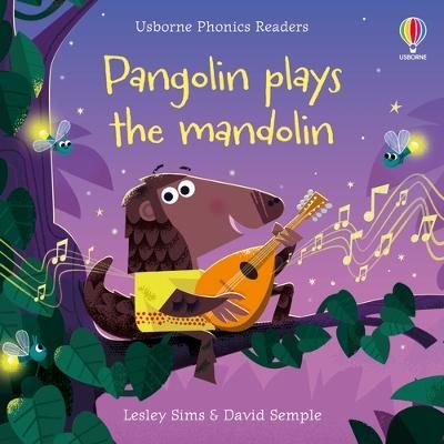 Picture of Pangolin plays the mandolin