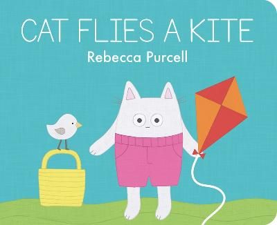 Picture of Cat Flies a Kite