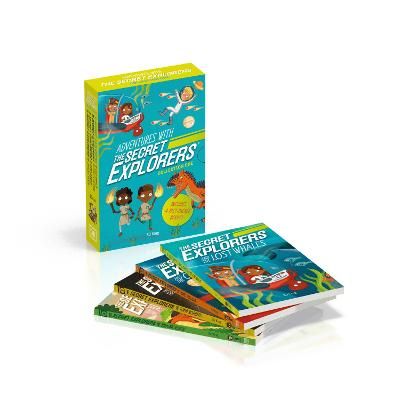 Picture of Adventures with The Secret Explorers: Collection One: 4-Book Box Set of Educational Fiction Chapter Books Books