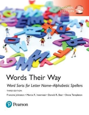 Picture of Words Their Way: Word Sorts for Letter Name-Alphabetic Spellers, Global Edition