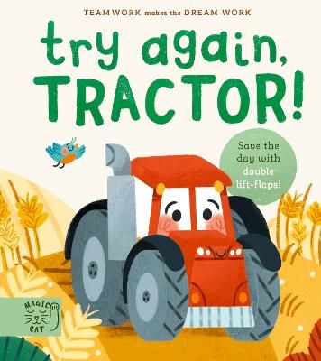 Picture of Try Again, Tractor!: Double-Layer Lift Flaps for Double the Fun!