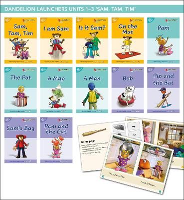 Picture of Phonic Books Dandelion Launchers Units 1-3 (Sounds of the alphabet): Decodable books for beginner readers Sounds of the alphabet