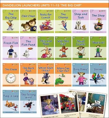 Picture of Phonic Books Dandelion Launchers Units 11-15 (Two-letter spellings ch, th, sh, ck, ng): Decodable books for beginner readers Two-letter spellings ch, th, sh, ck, ng