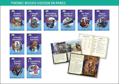 Picture of Phonic Books Hidden in Paris: Decodable Books for Older Readers (Alternative Vowel and Consonant Sounds, Common Latin Suffixes)