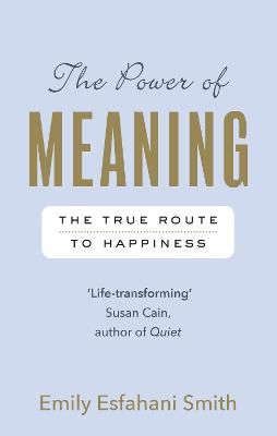 Picture of The Power of Meaning: The true route to happiness