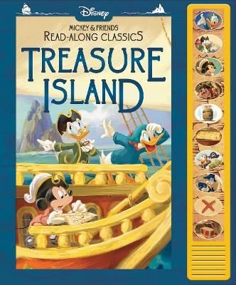 Picture of Disney Mickey and Friends: Treasure Island Read-Along Classics Sound Book