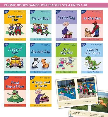 Picture of Phonic Books Dandelion Readers Set 4 Units 1-10