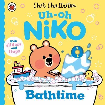 Picture of Uh-Oh, Niko: Bathtime: a push, pull and slide story