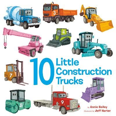 Picture of 10 Little Construction Trucks